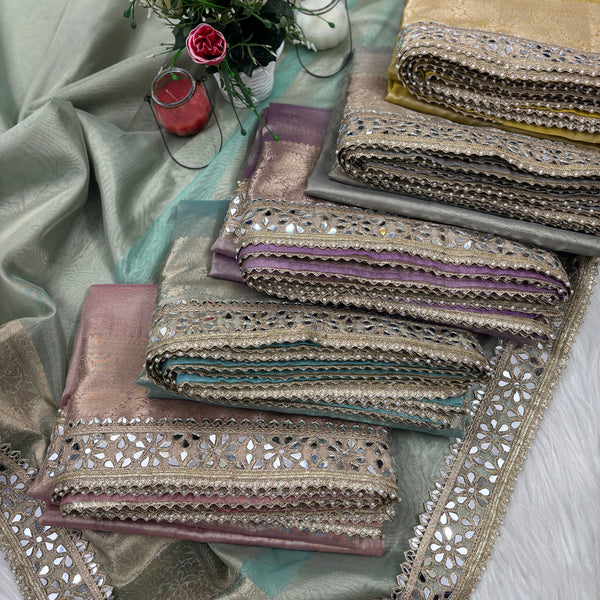 Mirror Work Sarees