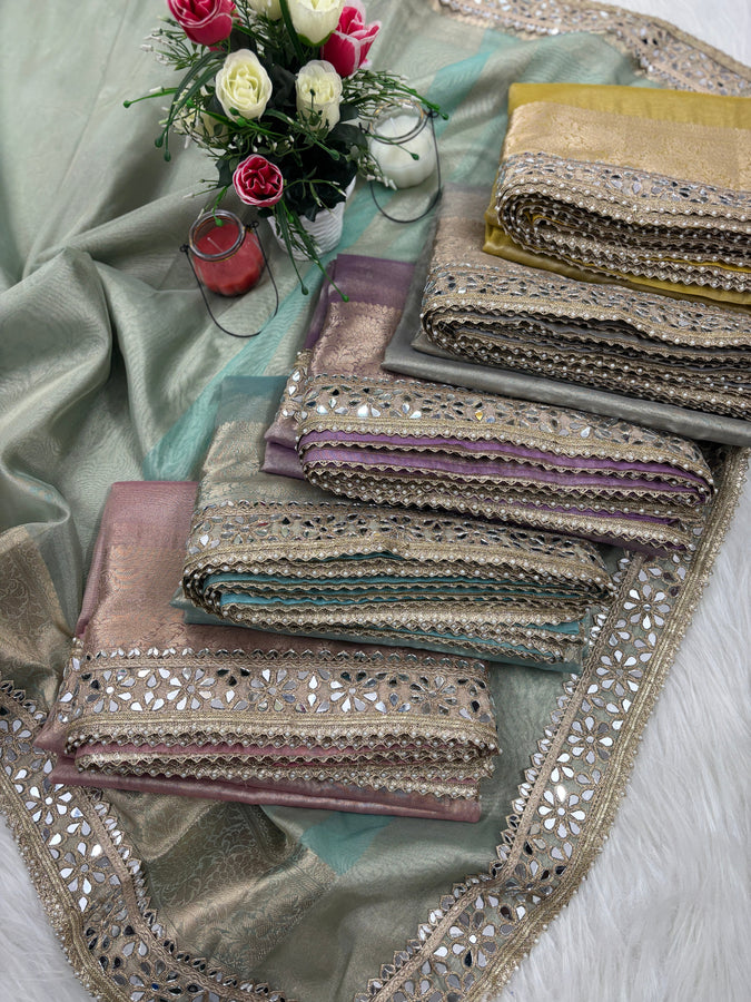 Mirror Work Sarees