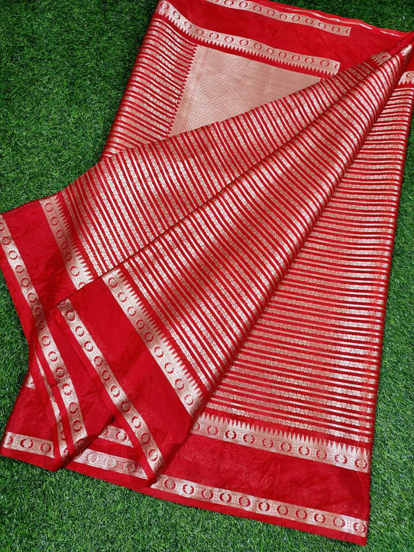 Classical Banarasi Soft Katan Georgette Saree | Soft & Versatile