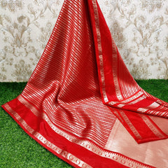 Classical Banarasi Soft Katan Georgette Saree | Soft & Versatile