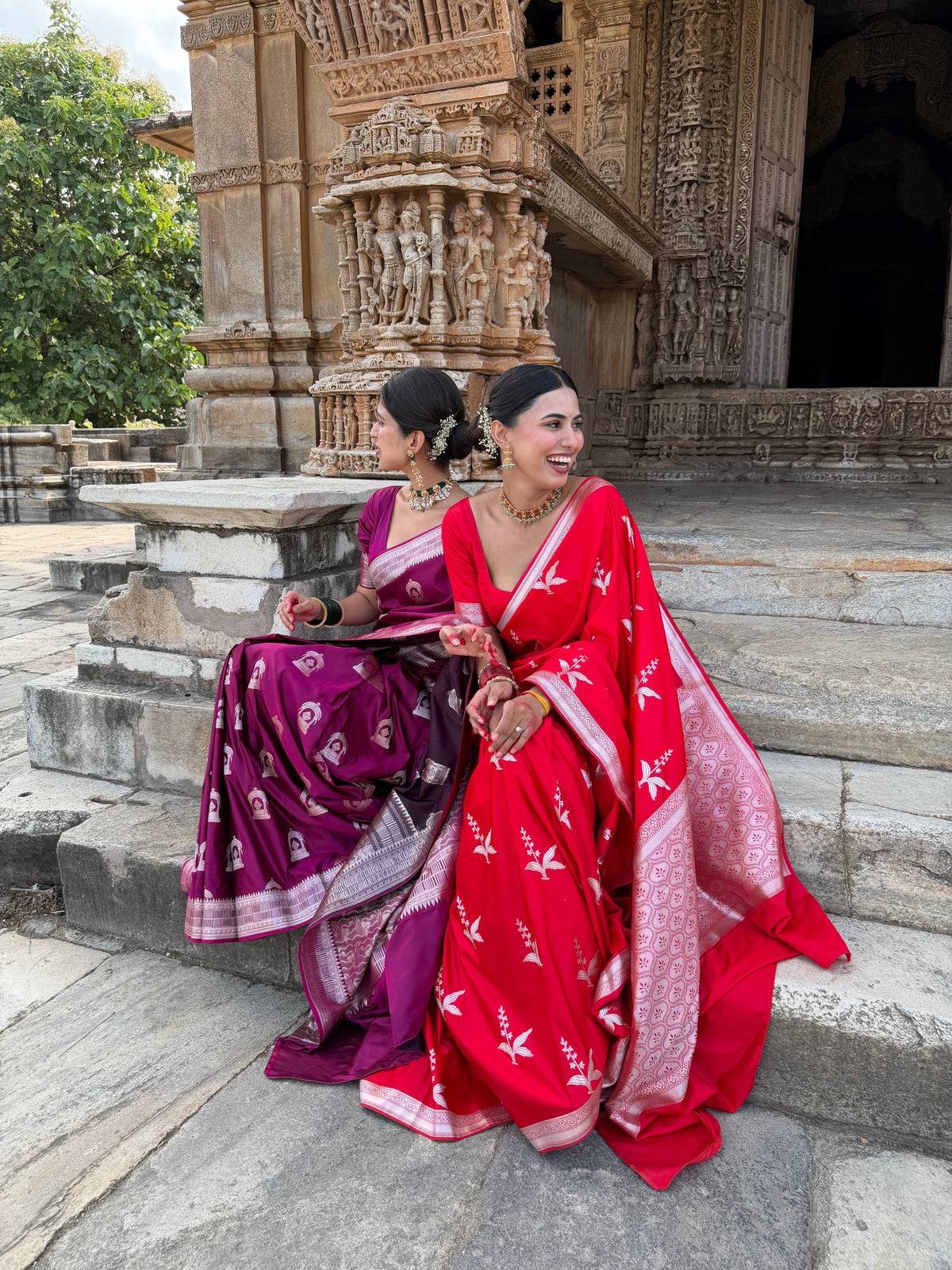 Banarasi Mashru Silk