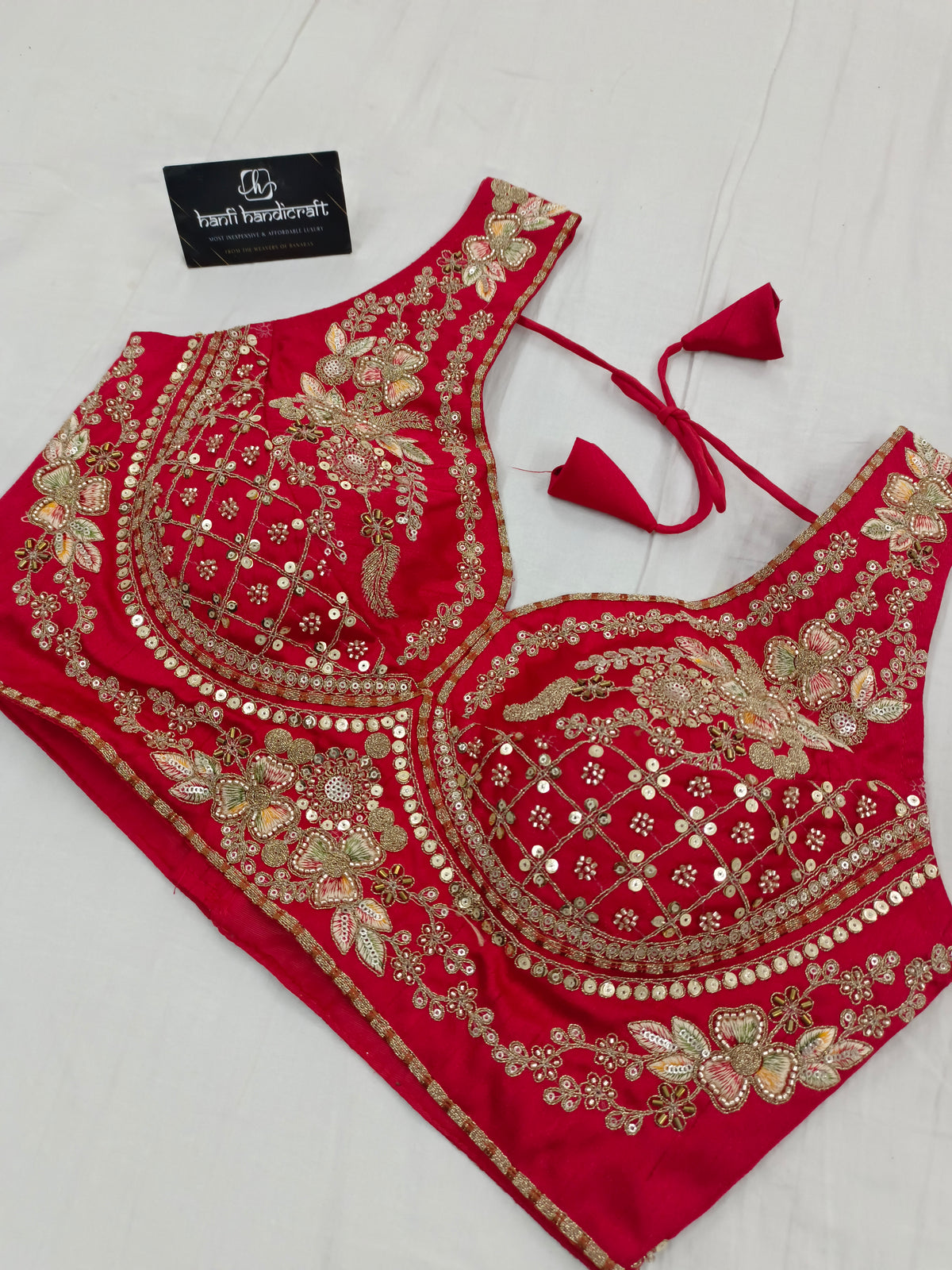 Shweta Tiwari Inspired Designer Georgette Saree With Embroidered Blouse Free Size