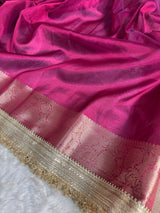 Maharani Tissue Silk Saree – Gulabi Pink