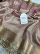 Maharani Tissue Silk Saree – Baby Pink