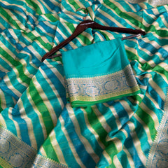 Rangkat Pure Khaddi Chiffon Banarasi Saree