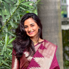Traditional Banarasi Woven Soft Silk Temple Saree