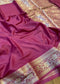 Elegant Banarasi Woven Soft Silk Saree with Water Zari Border Pallu and Blouse