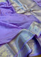 Elegant Banarasi Woven Soft Silk Saree with Water Zari Border Pallu and Blouse